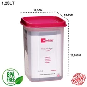 Moon star Modüler Çok Amaçlı Saklama Kabı 1,25 Litre MS-09 - 2