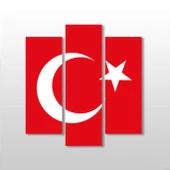 Türk Bayrak Kanvas Tablo - 1