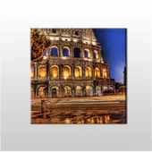 İtalya Tarihi Manzara Kanvas Tablo - 1