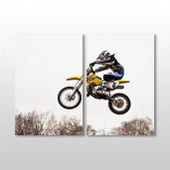 Motorcu Kanvas Tablo - 1