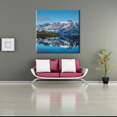 Karlı Dağlar Kanvas Tablo thumbnail 2