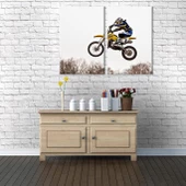 Motorcu Kanvas Tablo - 2