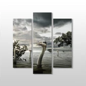 Göldeki Ördekler Kanvas Tablo - 1