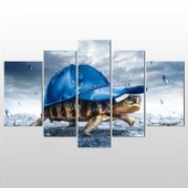 Kaplumbağa  Kanvas Tablo thumbnail 1