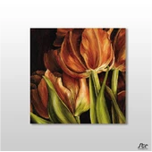 Oryantal Lale Kanvas Tablo thumbnail 1