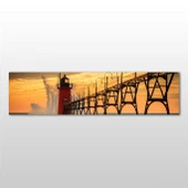 Deniz Feneri İskele Kanvas Tablo thumbnail 1