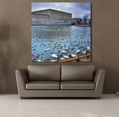 KUĞULAR KANVAS TABLO thumbnail 2