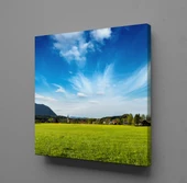 KÖY VE DAĞ KANVAS TABLO - 1