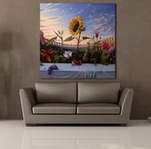 ÇİÇEKLER KANVAS TABLO thumbnail 2