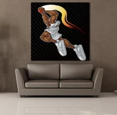 BASKETBOL TEMALI KANVAS TABLO - 2