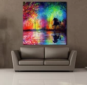 RENKLER TEMALI KANVAS TABLO - 2