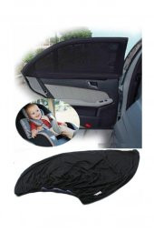 Oto Cam Perde Arka Yan Cam Bebek Güneş Perdesi thumbnail 3