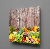 SEBZE VE MEYVELER TEMALI KANVAS TABLO - 1