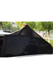Araba Oto Yan Cam Güneşlik Perde 2 Adet thumbnail 3