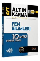 Altın Karma AYT Fen Bilimleri 10 x 40 Deneme Sınavı - 1