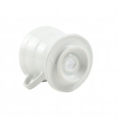 Porselen Kahve Demleme Aparatı Dripper V60 Beyaz + 50 g FİLTRE KAHVE HEDİYELİ! - 3