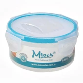 Moon Star Mlook Round 350ML Kilitli  Silindir Saklama Kabı ML-174 - 1