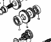 Suzuki Samurai Sj410 Arazi Şanzıman Rulmanı thumbnail 4