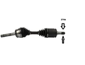 Suzuki Vitara Jlx 90-02 Ön Aks Komple Sağ 26.5 cm Kalın Freze - 1
