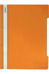 Leitz Telli Dosya Plastik Turuncu L-4189 (50 Li Paket) - 1