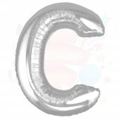 Nedi Balon Folyo 40 Harf Gümüş C 00847 thumbnail 1