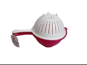 Moonstar Küvetli Süzgeç Pratik Çift Yönlü Süzgeç-CLS-350- FUŞYA+BEYAZ - 2