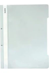 Leitz Telli Dosya Plastik Beyaz L-4189 (50 Li Paket) - 1