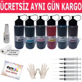 HP 72XXL UYUMLU 6X500ML MUADİL MÜREKKEP SETİ DURUINK 6 RENK - 1