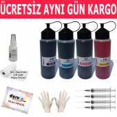 HP Designjet T520 UYUMLU 4X500ML MUADİL MÜREKKEP SETİ DURUINK 4 RENK - 1
