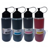 HP Designjet T520 UYUMLU 4X500ML MUADİL MÜREKKEP SETİ DURUINK 4 RENK - 2