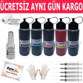 CANON Pixus iP7500 UYUMLU 5X500ML MUADİL MÜREKKEP SETİ DURUINK 5 RENK - 1