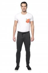 Erkek Beli Lastikli Bağcıklı Eşofman Altı Rahat Spor Jogger Pantolon - 11