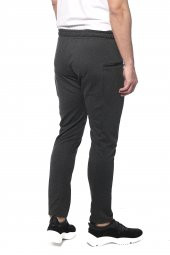 Erkek Beli Lastikli Bağcıklı Eşofman Altı Rahat Spor Jogger Pantolon - 12