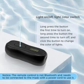 EVFOFO Yüz için Kırmızı ve Mavi Kırmızı Işık Terapi Maskesi - 3