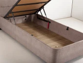 Niron  Luna Baza Başlık Yatak Seti - 80x180 cm Tek Kişilik Ortopedik Set Sağlamlaştırılmış Sandıklı Baza thumbnail 9