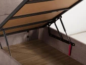 Niron  Luna Baza Başlık Yatak Seti - 80x180 cm Tek Kişilik Ortopedik Set Sağlamlaştırılmış Sandıklı Baza thumbnail 10