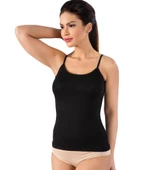 Lüx Drm Bayan Bambu Likralı Battal İp Askılı Atlet 3620 thumbnail 2