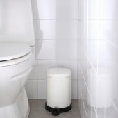 IKEA Toftan Pedallı Çöp Kutusu Kovası 4 lt - Beyaz - 2