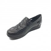 Pianoluce Hakiki Deri Kadın Ayakkabı Siyah PLA33-513 - 5