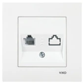 Viko Karre 1*4 Telefon Priz - 1