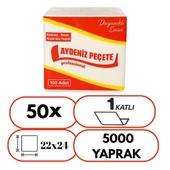 AYDENİZ PEÇETE Ekonomik Servis Peçete  KARE PEÇETE - 1