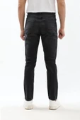 Erkek Yama Detaylı Kırmızı Nakış Likralı Jean Pantolon - 7