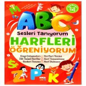 HARFLERİ ÖĞRENİYORUM SESLERİ TANIYORUM OKUL ÖNCESİ EĞİTİM KİTAP - 1