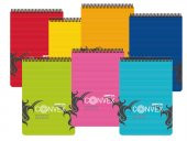 GIPTA A5 100 YAPRAK KARELİ DEFTER SİPRALLİ 1396 CONVEX - 1
