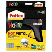 PATTEX SİLİKON TABANCASI + 6 MUM SICAK SİLİKON SET HENKEL - 1