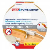 TESA (ALMAN MARKASI) 9mm ÇİFT TARAFLI KÖPÜK SÜNGER BANT (10 METRE - 1