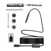 ENDOSKOP Yılan Kamera Android Type-C ve PC Uyumlu 2-5-10 Metre - 9