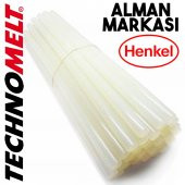 HENKEL (ALMAN MARKASI) TechnoMelt Sıcak Silikon KALIN ŞEFFAF MUM - 6