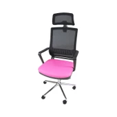 Uzay Ofis Nehir Müdür Koltuğu - Pembe - 1