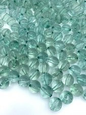 14mm Şeffaf Turkuaz,Su Yeşili Akrilik Boncuk,Çanta Boncuğu (100gr,~60 Adet) - 2